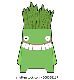 illustration of cartoon character