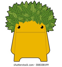 illustration of cartoon character