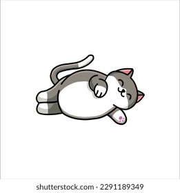 Vector de gatos de caricatura de ilustraciones 