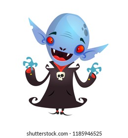 Illustration of cartoon dracula