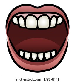 Wide Open Mouth Cartoon High Res Stock Images Shutterstock