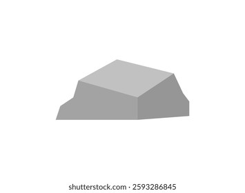 Illustration of an Cartoon Stone