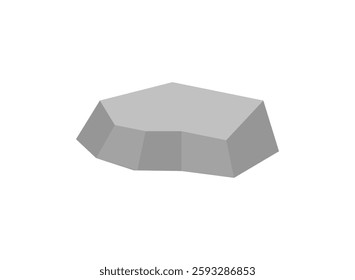 Illustration of an Cartoon Stone