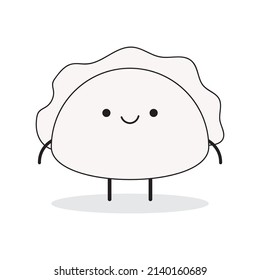 illustration with cartoon weirdo. Comic illustration. Vector illustration. stock image. 