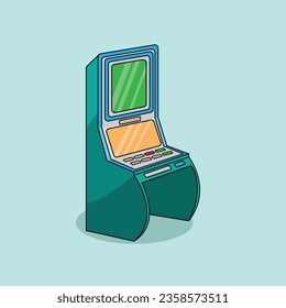The Illustration of Casino Machine