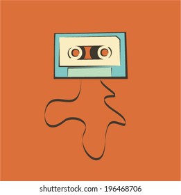 Illustration of cassette
