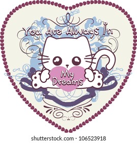 illustration of a cat