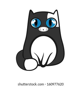 illustration of a cat