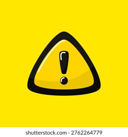 Illustration of a Cautious Sign