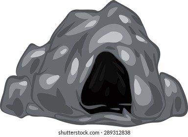 illustration cave