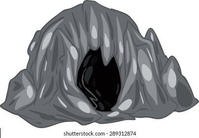illustration cave
