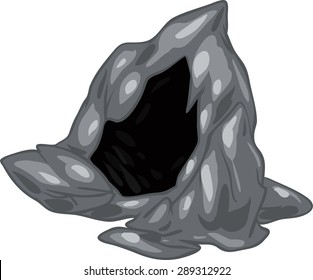 illustration cave