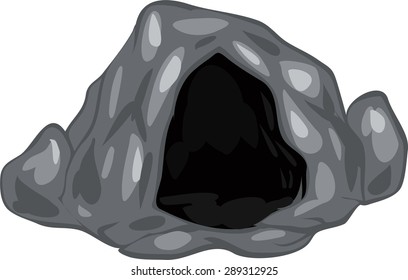 illustration cave