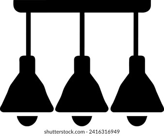 Illustration of a ceiling lamp
