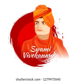 vivekananda images stock photos vectors shutterstock https www shutterstock com image vector illustration celebrate swami vivekananda jayanti background 1279973545