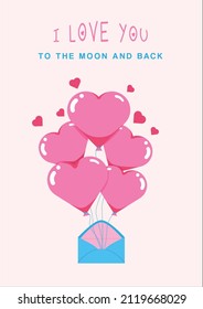 an illustration to celebrate valentine's day, very appropriate to give to someone you love