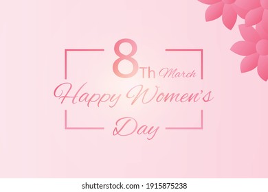 illustration to celebrate women's day in March 8