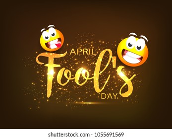 Illustration Of Celebrating April Fools' Day.