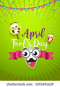 Illustration Of Celebrating April Fools' Day.