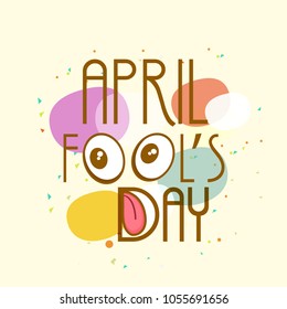 Illustration Of Celebrating April Fools' Day.