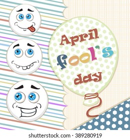 Illustration Celebrating April Fools' Day