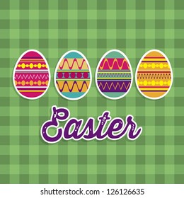 Illustration of the celebration of Easter, vector illustration