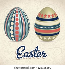 Illustration of the celebration of Easter, vector illustration