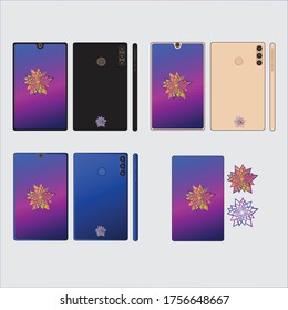 illustration of cellular phone you can use it for your promotion design or gift design