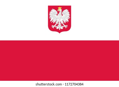 Illustration for the centennial of independence of Poland. Vector illustration