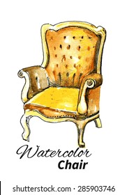 Illustration of a chair