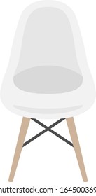 Illustration of chair.
Illustration of interior.