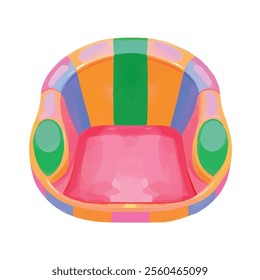 illustration of Chair, perfect for a kid school or education theme