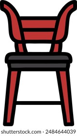 illustration of a chair, seat