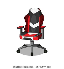 The Illustration of Chair and Sofa