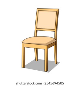 The Illustration of Chair and Sofa
