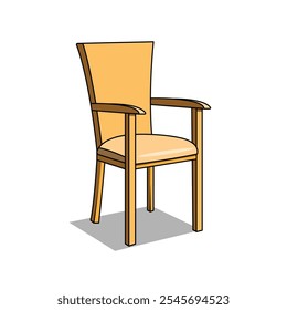 La ilustración de la silla y el sofá