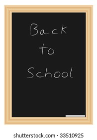 Illustration of a chalkboard