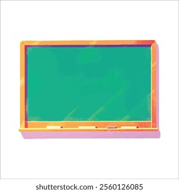 illustration of chalkboard perfect for a kid school or education theme