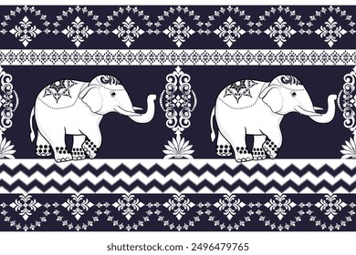 illustration, chang, embroidery, wallpaper, pixel, vector, pixel art, sarong, elephant, clothing, animal, geometric, vintage, fabric, traditional, thai, aztec, textile, oriental, bangkok, seamless, et