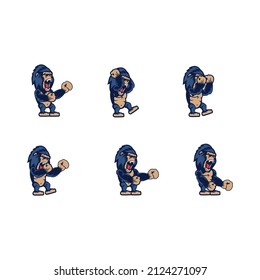 illustration character design for Boss Game