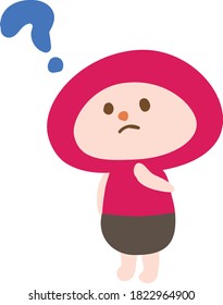 Illustration of the character you want to ask a question