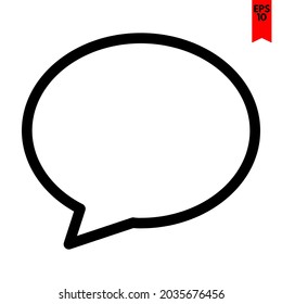 illustration of chat design icon