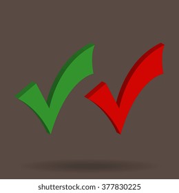 illustration of check marks