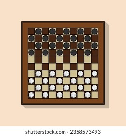 The Illustration of Checker Game