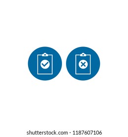 illustration checklist icon
