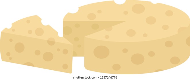 Illustration of cheese.
Food illustration.