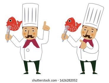 An illustration of the Chef.
A clip art of a worker.