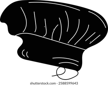 The Illustration of the Chef Hat