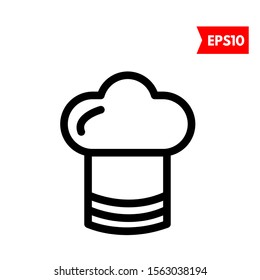illustration of chef hat icon