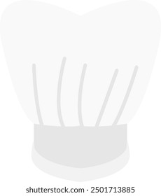 illustration of a chef hat vector image or clipart